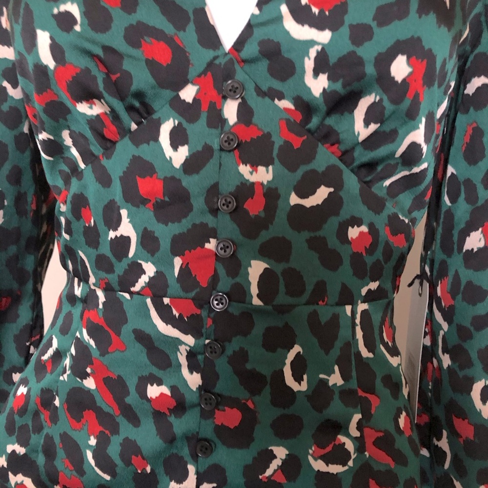 Leith animal print midi dress - Picture 2 of 13